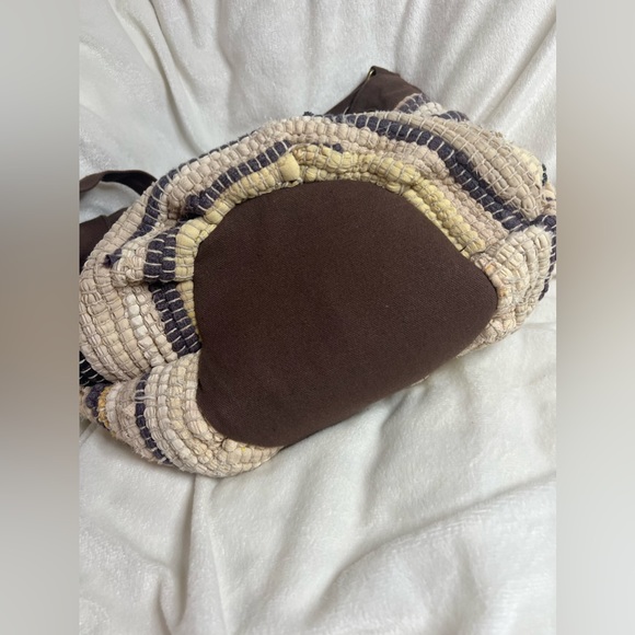 World Market woven Rug Boho Style Medium Bag - Picture 5 of 7